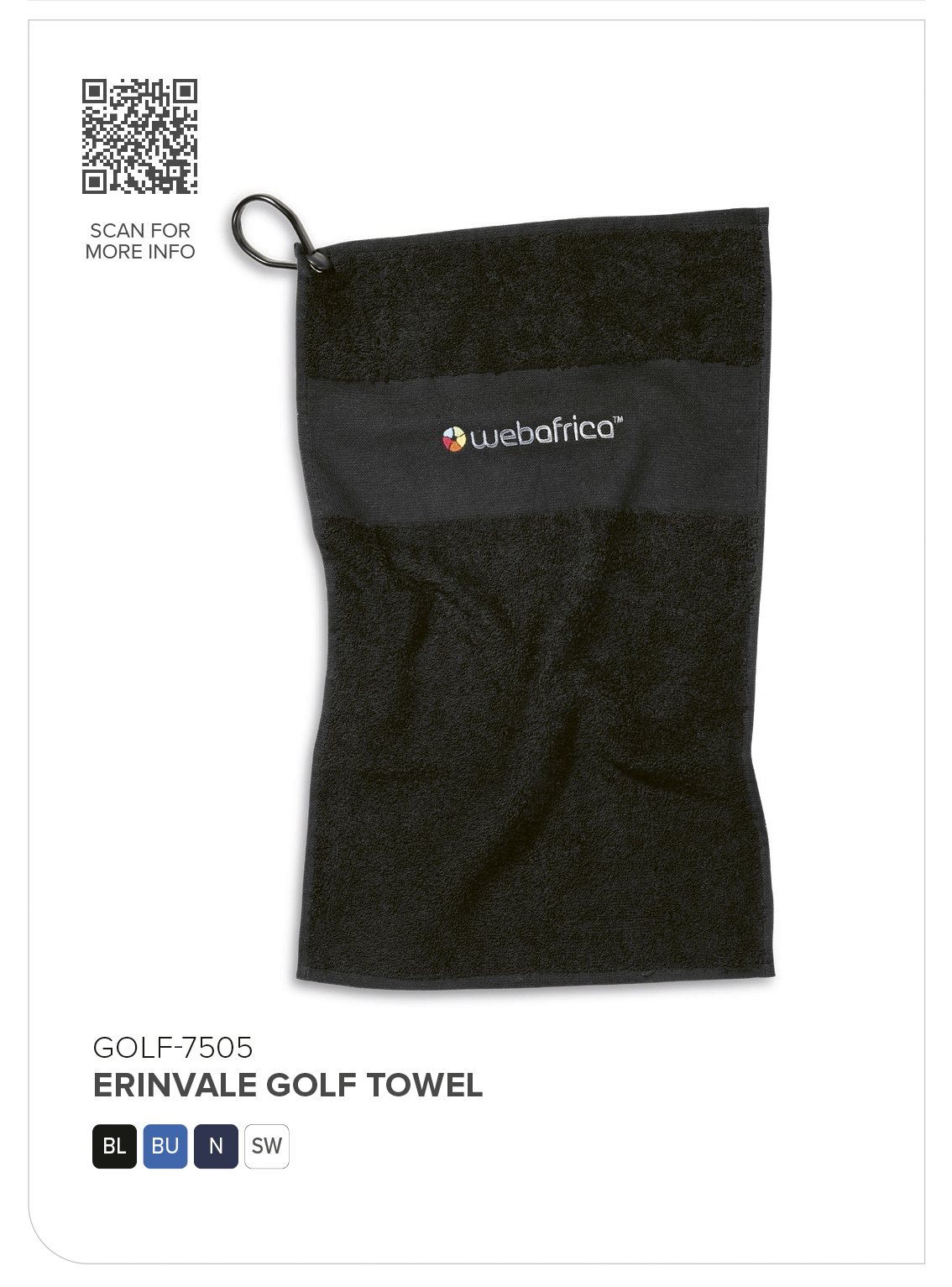 Erinvale Golf Towel CATALOGUE_IMAGE